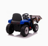 Детский электромобиль XMX трактор с ковшом (синий, EVA, пульт, 12V) - XMX611U-BLUE