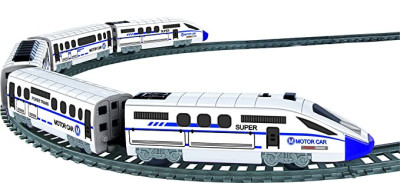 Железная дорога, скоростной поезд, дорожные знаки, длина полотна 457 см - BSQ-2183