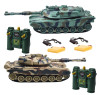Радиоуправляемый танковый бой (российский T90 + M1 Абрамс США) - RWG99830