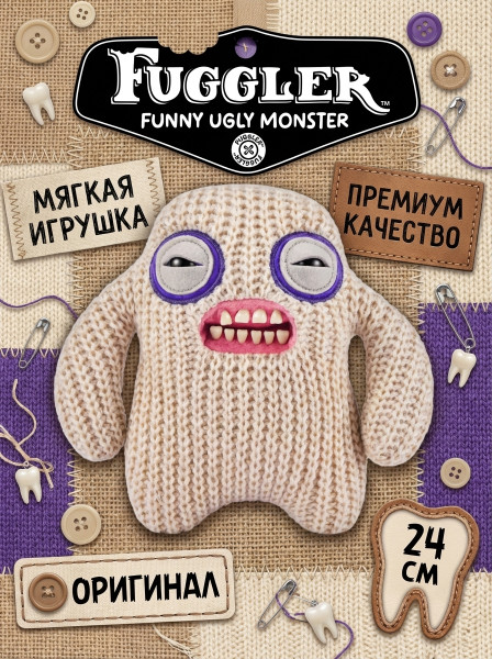 Мягкая игрушка FUGGLER Мистер Нидл - 15713B Мягкая игрушка FUGGLER Мистер Нидл - 15713B