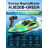 Радиоуправляемый катер NeptuBlade (25 км/ч, 32 см, 30 мин, 7 видов подсветки) - HJ826B-GREEN