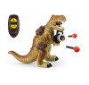 Радиоуправляемый коричневый динозавр Ти-Рекс (свет, звук, стреляет пулями) - DT-6036-BROWN