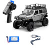 Радиоуправляемый внедорожник Wrangler 4WD 1:12 - MN-128-SILVER