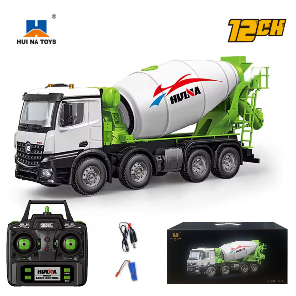 Радиоуправляемая бетономешалка HUINA 1:14 - HN1537 Радиоуправляемая бетономешалка HUINA 1:14 - HN1537