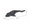Радиоуправляемый динозавр Мозазавр (плавает в воде, черный, акб) - D03-BLACK