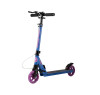 Самокат Двухколесный Складной, с Ручным Тормозом, Синий - MSC-Y145A-B
