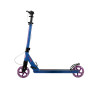 Самокат Двухколесный Складной, с Ручным Тормозом, Синий - MSC-Y145A-B
