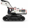 Радиоуправляемый экскаватор белый HUI NA TOYS масштаб 1:14 2.4G - HN1594-WHITE