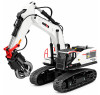 Радиоуправляемый экскаватор белый HUI NA TOYS масштаб 1:14 2.4G - HN1594-WHITE