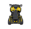 Детский квадроцикл двухместный BRP Can-Am Outlander (24V, полный привод, желтый) - DK-CA005-YELLOW