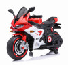 Детский электромотоцикл Ducati (12V, EVA, ручка газа, спидометр) - FT-821-RED-WHITE