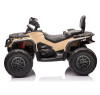 Детский квадроцикл двухместный BRP Can-Am Outlander (24V, полный привод, хаки) - DK-CA005-KHAKI