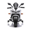 Детский электромотоцикл Ducati (12V, EVA, ручка газа, спидометр) - FT-821-WHITE