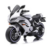 Детский электромотоцикл Ducati (12V, EVA, ручка газа, спидометр) - FT-821-WHITE