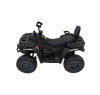 Детский квадроцикл двухместный BRP Can-Am Outlander (24V, полный привод, черный) - DK-CA005-BLACK