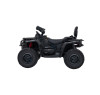 Детский квадроцикл двухместный BRP Can-Am Outlander (24V, полный привод, черный) - DK-CA005-BLACK