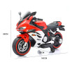 Детский электромотоцикл Ducati (12V, EVA, ручка газа, спидометр) - FT-921-RED-WHITE