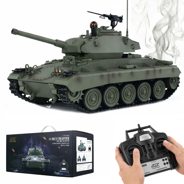 Радиоуправляемый танк M24 Chaffee - TD-M2402 Радиоуправляемый танк M24 Chaffee - TD-M2402