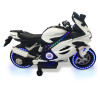 Детский электромотоцикл Ducati (12V, EVA, ручка газа, спидометр) - FT-921-WHITE