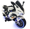 Детский электромотоцикл Ducati (12V, EVA, ручка газа, спидометр) - FT-921-WHITE