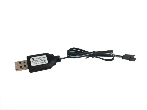 Зарядное устройство USB 6.0v 250mah разъем YP - USB-6-250-YP