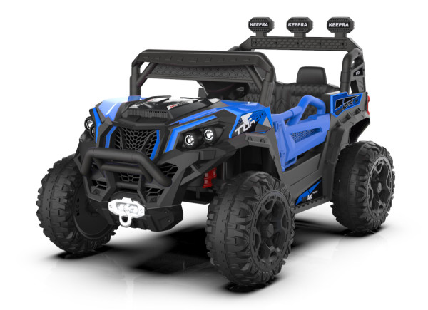 Детский электромобиль Багги (полный привод, EVA, 12V) - HC-301B-4WD-BLUE