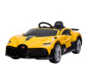 Детский электромобиль Bugatti Divo (желтый лак, 12V) - HL338