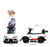 Электромобиль каталка Toyota GR SUPRA GT4 (6V, EVA, пульт) - SMT-519-WHITE