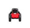 Детский электромобиль трактор с ковшом и прицепом (красный, 2WD, EVA) - HL389-LUX-RED-TRAILER