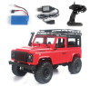 Радиоуправляемый внедорожник Land Rover Defender 4WD 1:12 - MN-90-RED