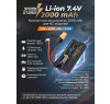 Аккумулятор Speed Storm Li-ion 18650 7.4V 2000 mAh разъем XT60 - SS-2S2000-XT60