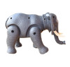 Интерактивный слон на батарейках (серый, звук, свет, движения) - CS-2297-GREY