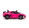 Детский электромобиль Lamborghini SVJ (розовый, 12V) - HL328