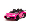 Детский электромобиль Lamborghini SVJ (розовый, 12V) - HL328