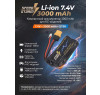 Аккумулятор Speed Storm Li-ion 18650 7.4V 3000 mAh разъем XT60 - SS-2S3000-XT60