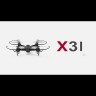 Квадрокоптер Syma X31 с камерой 4K FPV, GPS 2.4G - SYMA-X31