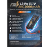 Аккумулятор Speed Storm Li-Po 11.1V 30C 2000 mAh разъем T-plug (Deans) - SS-3S2000-30-D