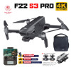 Квадрокоптер SJRC F22 S3 PRO 3-AXIS 4K EIS 5G GPS - F22 S3 PRO