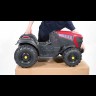 Детский электромобиль Bettyma трактор с прицепом 2WD 12V - BDM0925-RED