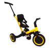 Детский беговел-велосипед 4в1 с родительской ручкой, желтый - TR007-YELLOW