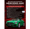 Электромобиль Mercedes-Benz GT R (зеленый, 4WD, 12V) - HL289-GREEN