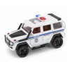 Радиоуправляемая металлическая полицейская машина Mercedes G500 1:22 - HCL-3608-WHITE