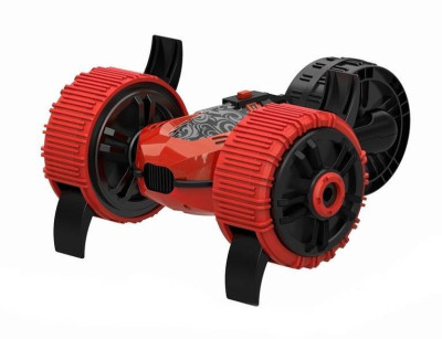 Радиоуправляемая красная трюковая машина-перевертыш-амфибия Crazon 2.4G - CR-19SL01B