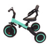Детский беговел-велосипед 4в1 с родительской ручкой, зеленый - TR007-CYAN