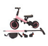 Детский беговел-велосипед 4в1 с родительской ручкой, розовый - TR007-PINK