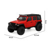 Радиоуправляемый краулер HB Wrangler (32 см, 4WD, 1:16) - HB-R1604