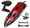 Радиоуправляемый катер Red SpeedBoat с сумкой (36 см, 25 км/ч) - HJ808-A1-BAG