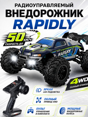Радиоуправляемый внедорожник Rapidly 4WD 1:16 - SCY-16101-BLUE