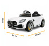 Детский электромобиль Mercedes Benz AMG GT R - HL288-WHITE