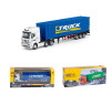 Металлический грузовик контейнеровоз HUI NA TOYS масштаб 1:50 - HN1732-BLUE